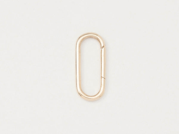 Oval Connector Gold