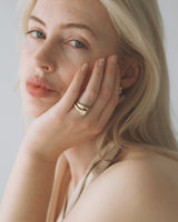 Dune Ring - Plain - Yellow Gold