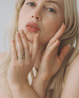 Dune Ring - Plain - Yellow Gold