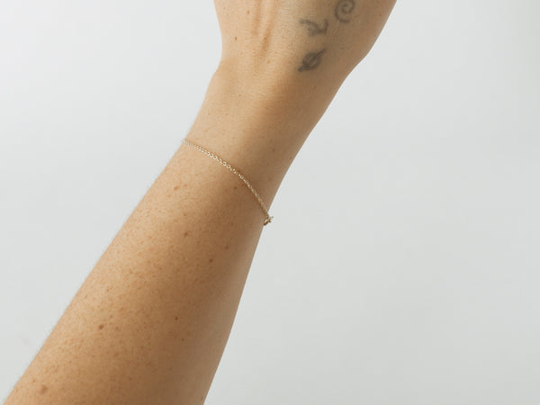 Standard Cable Bracelet (1.6mm) Gold
