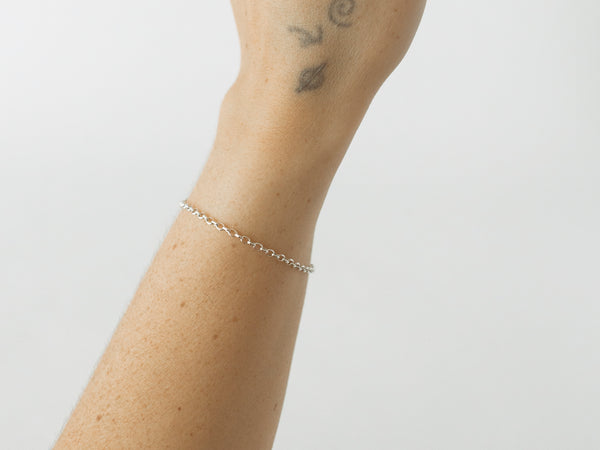 Chunky Belcher Bracelet (2.3mm) Silver