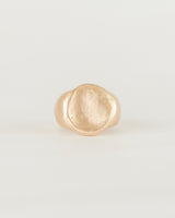 Fingerprint signet gold