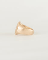 Fingerprint signet gold