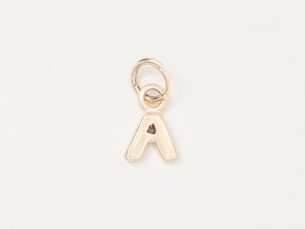 Letter Charm Gold - Ready to Ship