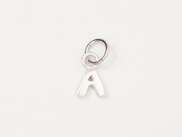 Letter Charm Silver