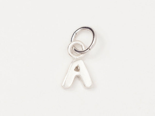 Letter Charm Silver