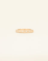 Fine Band - yellow gold - with stones