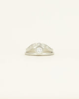 Moissanite Signature Stack - white gold