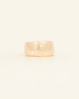 Extra Wide Band - yellow gold starry night