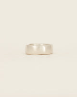 Wide Band - white gold