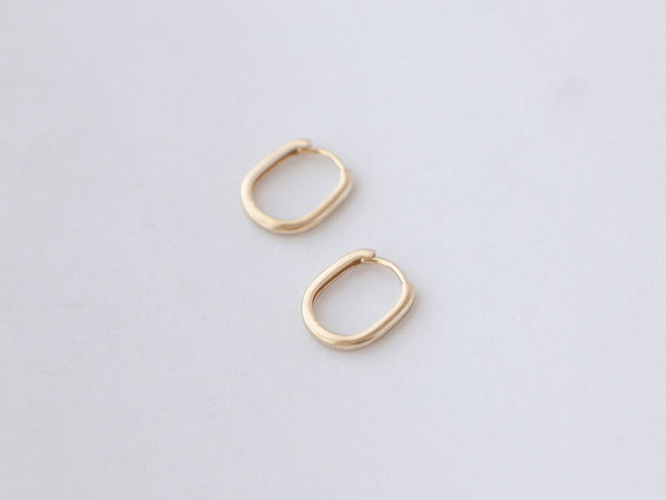 Square huggies gold