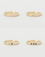 Fine birthstone ring gold