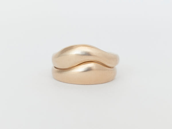 Aurore Plain Stack Yellow Gold