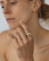Aurore Plain Stack Yellow Gold