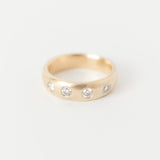 Lune Band Quatre Yellow Gold - ready to ship