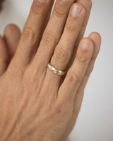 Lune Band Quatre Yellow Gold