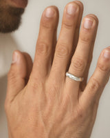 Lune Band Quatre White Gold