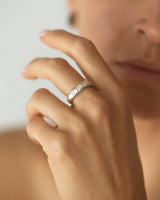 Lune Band Quatre White Gold