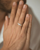 Lune Band Une White Gold