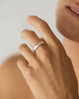 Lune Band Une Silver