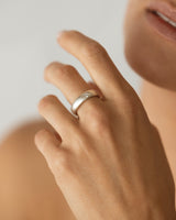 Lune Band Une White Gold