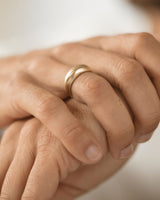 Lune Dome Yellow Gold