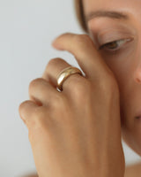 Lune Dome Yellow Gold