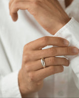 Lune Dome Une Silver