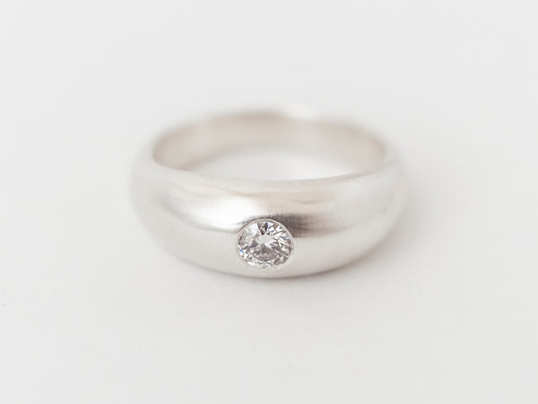 Lune Dome Une Silver