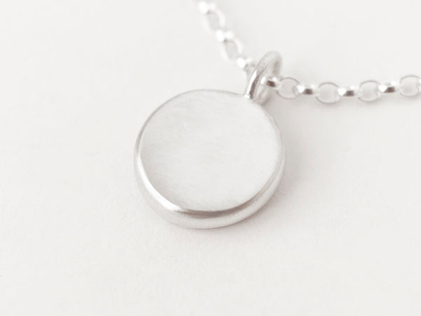 Lune Necklace Silver