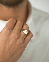 Nova Signet Une Yellow Gold
