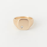 Nova Signet Mini Une Yellow Gold - ready to ship
