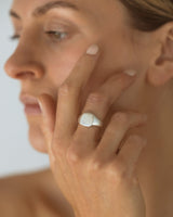 Nova Signet Mini Deux White Gold