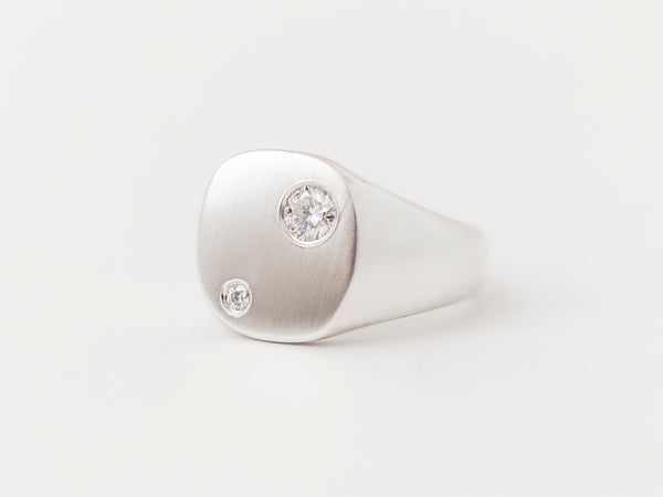 Nova Signet Deux Silver