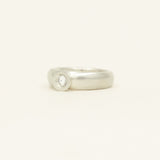 Diamond Chunky Stack - white gold