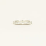 Diamond Chunky Stack - white gold