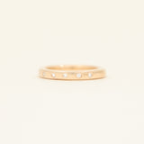 Moissanite Chunky Stack - yellow gold