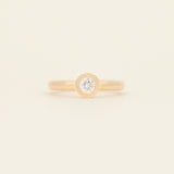 Diamond Classic Stack - yellow gold