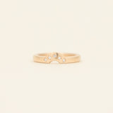 Diamond Classic Stack - yellow gold