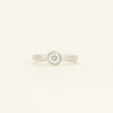 Diamond Classic Stack - white gold