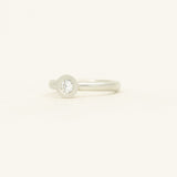 Diamond Classic Stack - white gold