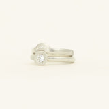 Diamond Classic Stack - white gold