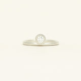 Diamond Signature Stack - white gold