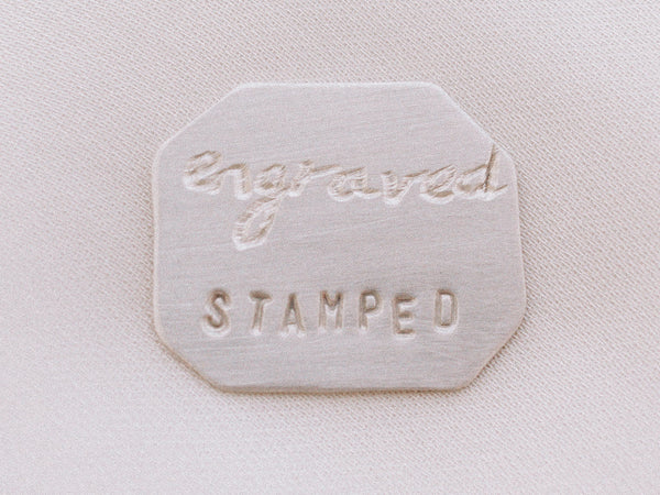 Engraving and Stamping
