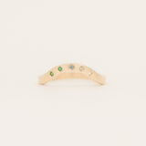 Olive Signature Stack - yellow gold