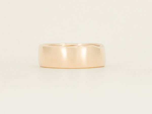 Wide Band - yellow gold