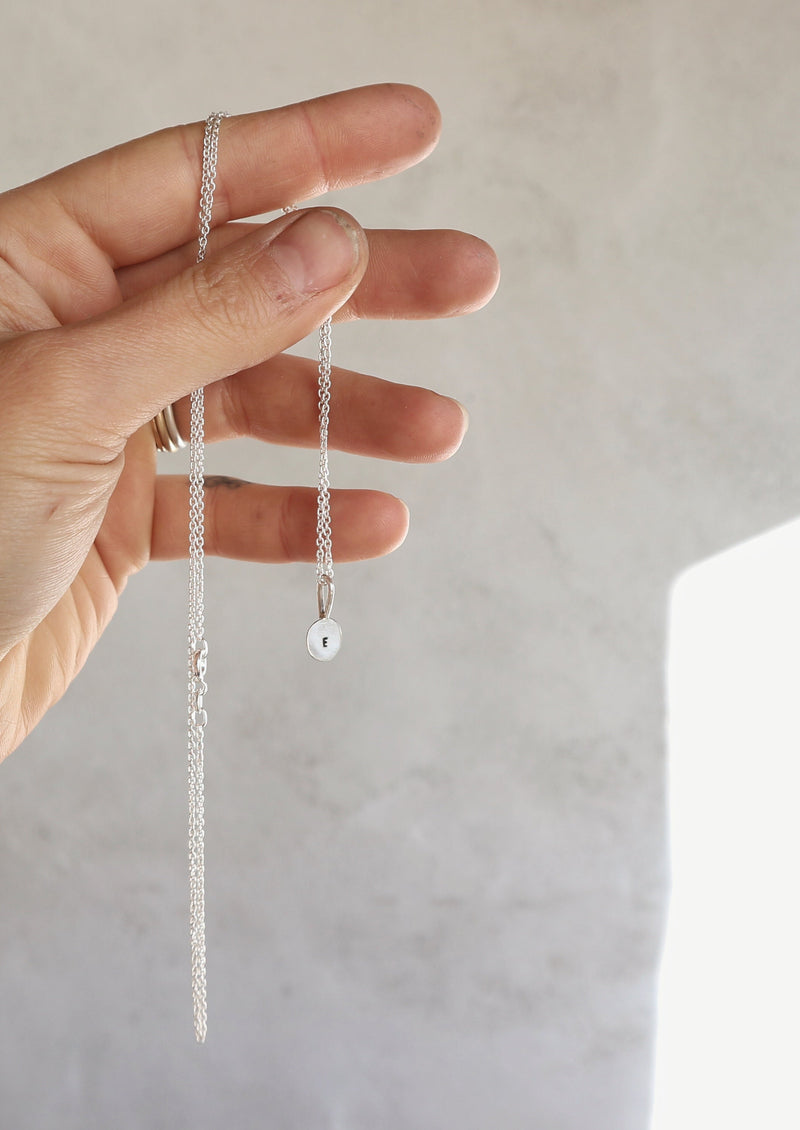 Personalised necklace silver - ready to ship