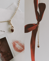 The LOVE Charm Yellow Gold - Ready to ship