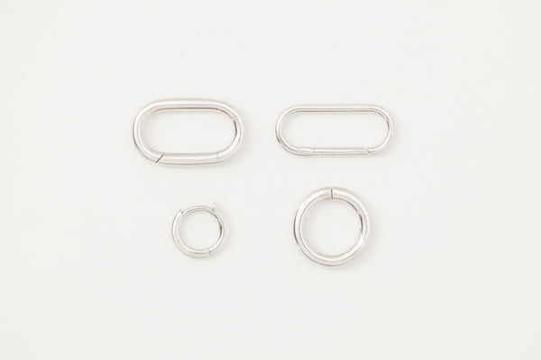 Round Connector Silver