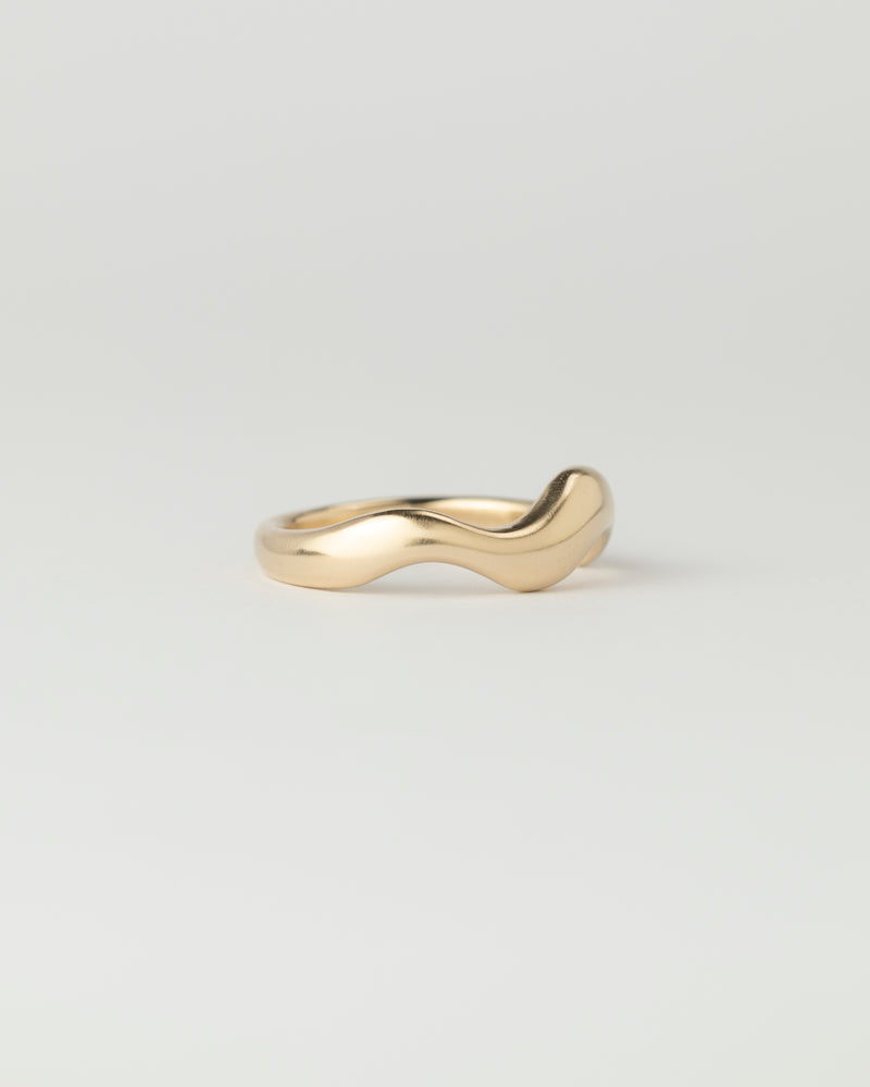 Horizon Ring - Plain - Yellow Gold